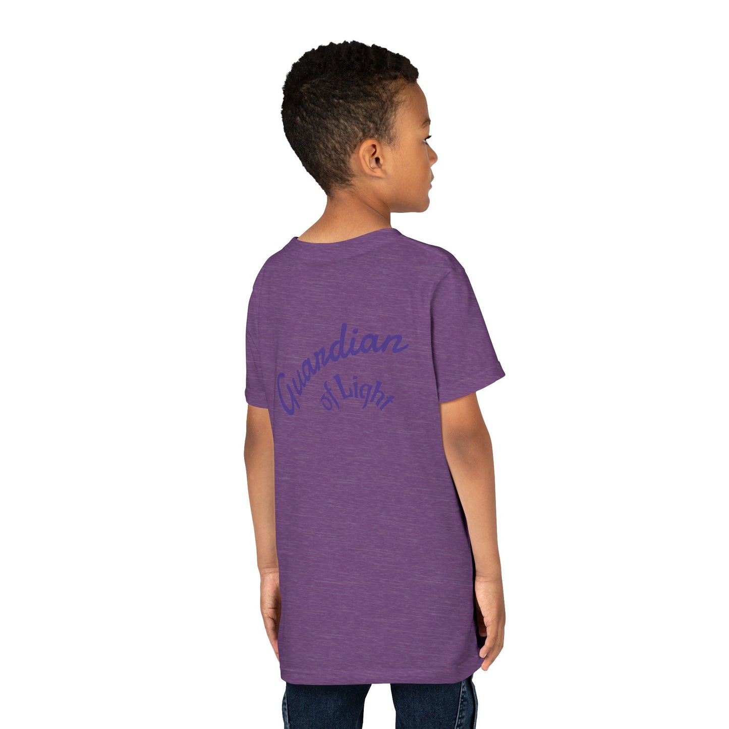 Youth Tee — Guardian of Light Fantasy Sword Graphic