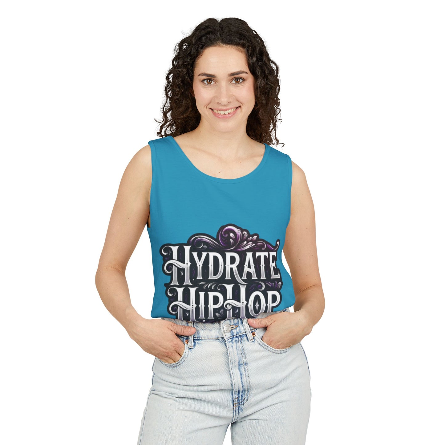 Hydrate Hip Hop Tank Top – Vintage Script Fitness & Streetwear Tee