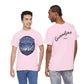 Hydrate Hip Hop Tee — 'Hydrate HipHop' Night Sky Graphic T-Shirt (Guardian of Light on Back)