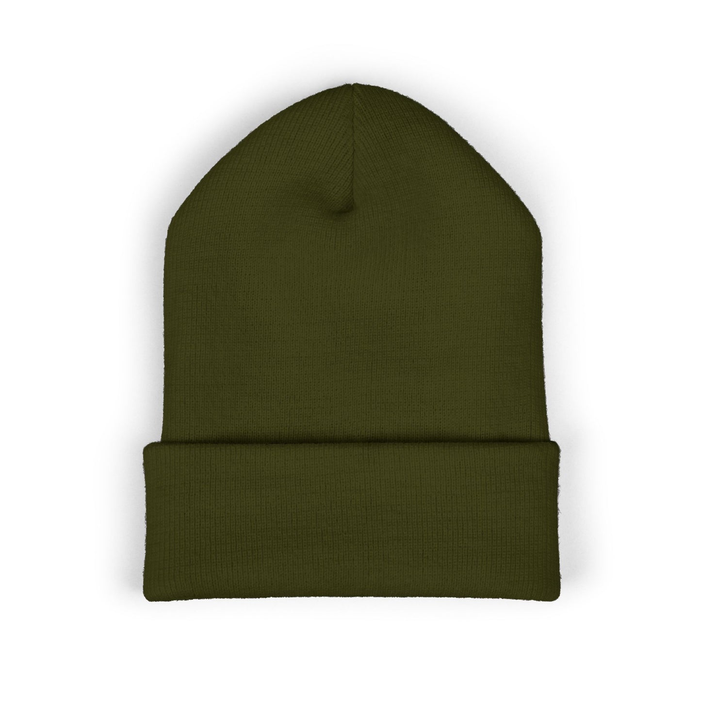 Original Soul Embroidered Beanie — Classic Cuffed Knit Hat