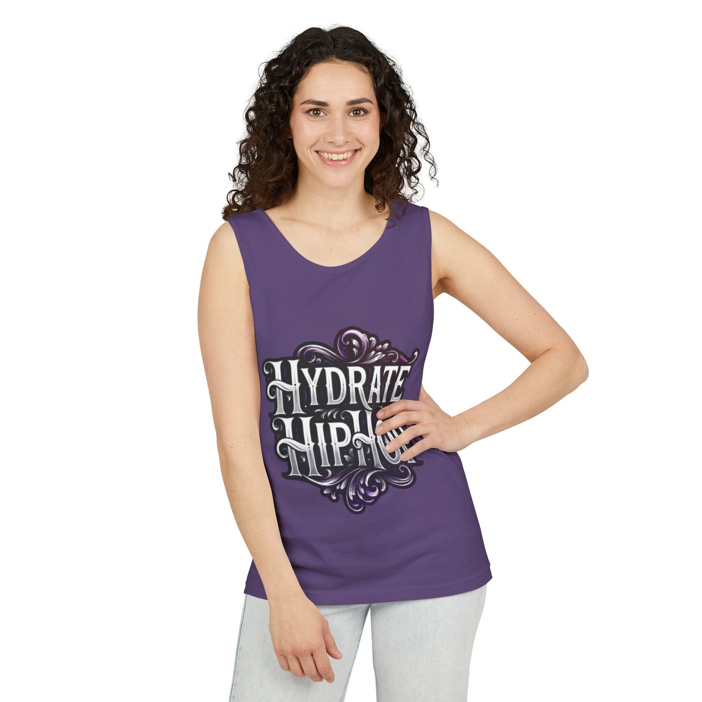 Hydrate Hip Hop Tank Top – Vintage Script Fitness & Streetwear Tee