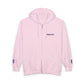 Original Soul Zip Hoodie — Minimal Embroidered Full-Zip Sweatshirt