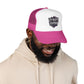 Hydrate Hip Hop Trucker Hat - Retro Script Foam Mesh Cap