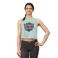 Hydrate Hip Hop Women's Crop Top – Retro Typography Fitness Tank