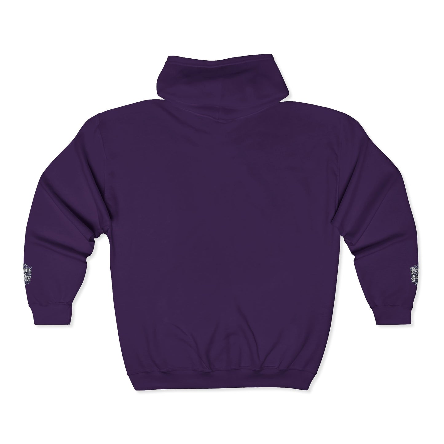 Original Soul Zip Hoodie — Minimal Embroidered Full-Zip Sweatshirt