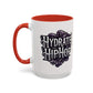 Hydrate Hip Hop Accent Coffee Mug – Retro Script Beverage Cup (11/15oz)