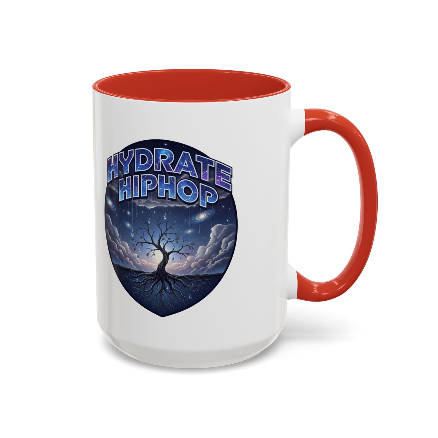 Hydrate HipHop Coffee Mug — Cosmic Tree Accent Mug (11/15oz)