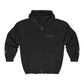 Original Soul Zip Hoodie — Minimal Embroidered Full-Zip Sweatshirt