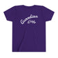 Youth Tee — Guardian of Light Fantasy Sword Graphic