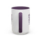 Hydrate Hip Hop Accent Coffee Mug — Purple Typography Tea & Coffee Cup (11/15oz)