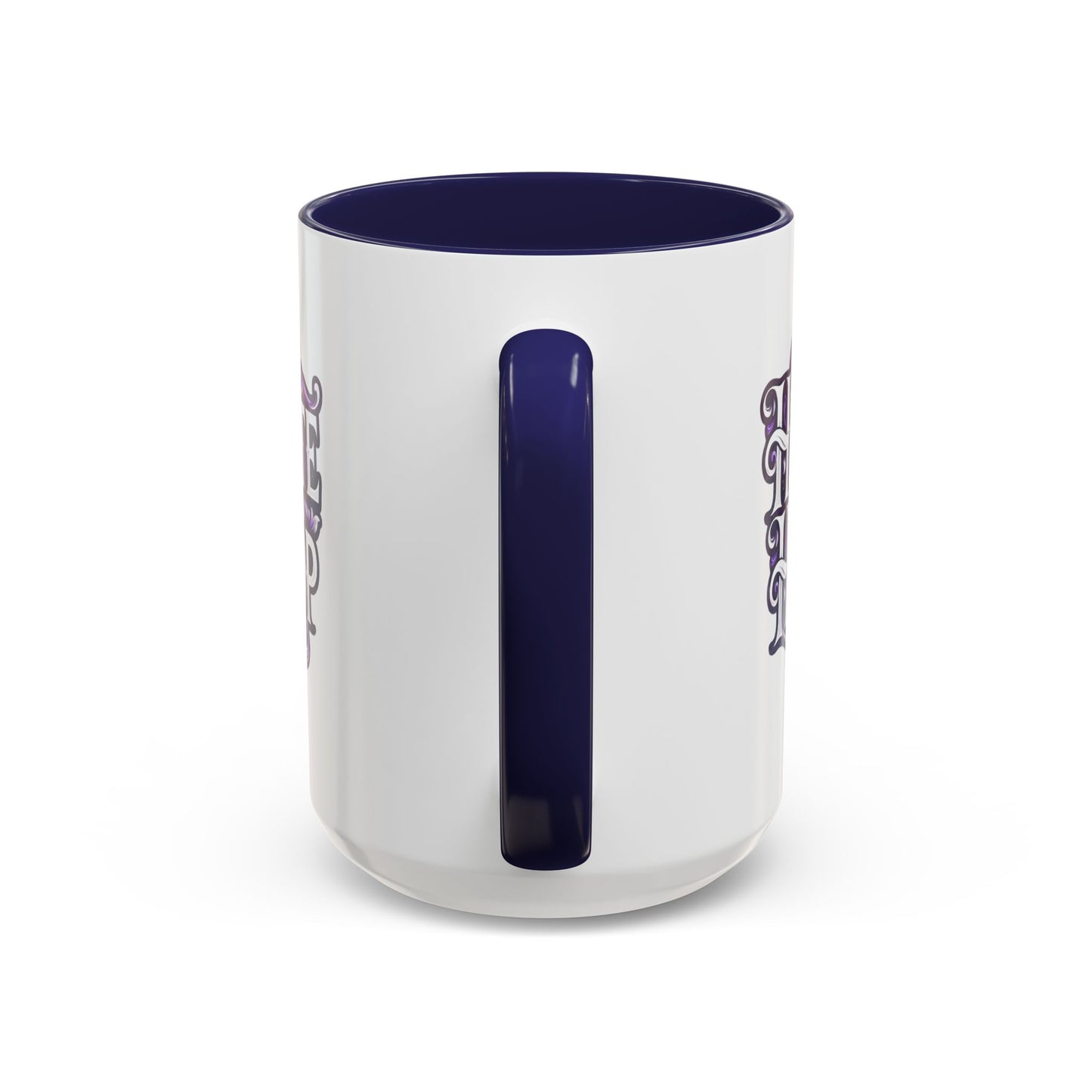 Hydrate Hip Hop Accent Coffee Mug — Purple Typography Tea & Coffee Cup (11/15oz)