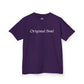 Kids Tee — "Original Soul" Front, "Hydrate Hip-Hop" Back Artistic Graphic