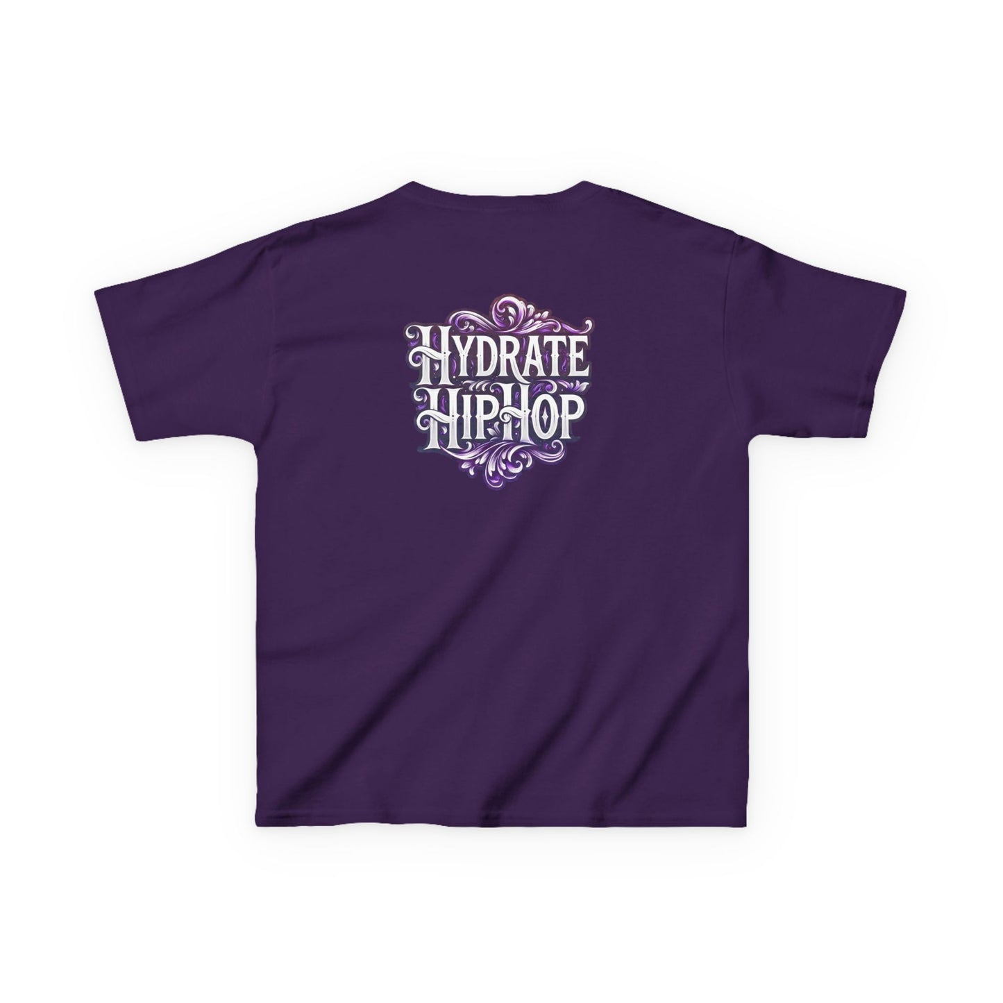 Kids Tee — "Original Soul" Front, "Hydrate Hip-Hop" Back Artistic Graphic
