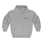 Original Soul Zip Hoodie — Minimal Embroidered Full-Zip Sweatshirt