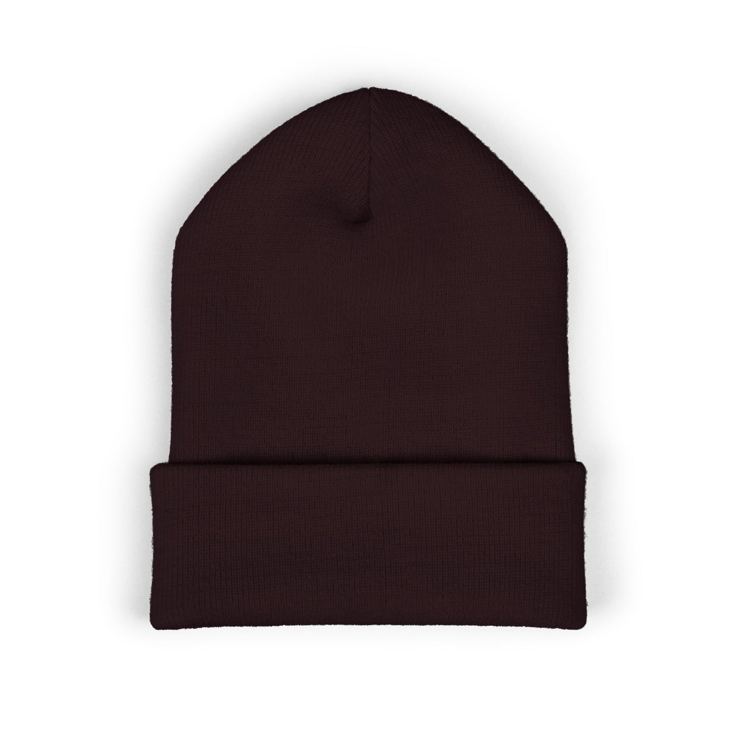 Original Soul Embroidered Beanie — Classic Cuffed Knit Hat