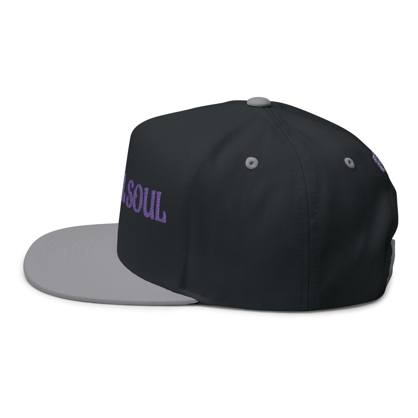 Original Soul Embroidered Flat Bill Cap