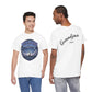 Hydrate Hip Hop Tee — 'Hydrate HipHop' Night Sky Graphic T-Shirt (Guardian of Light on Back)