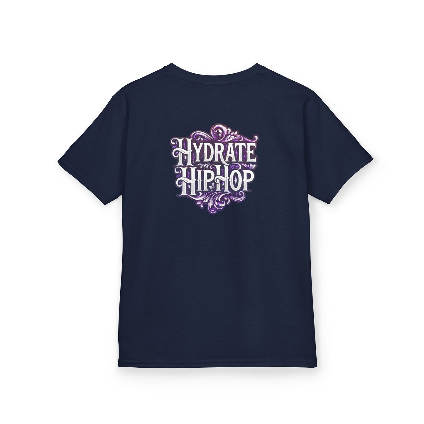 Kids Tee — "Original Soul" Front, "Hydrate Hip-Hop" Back Artistic Graphic