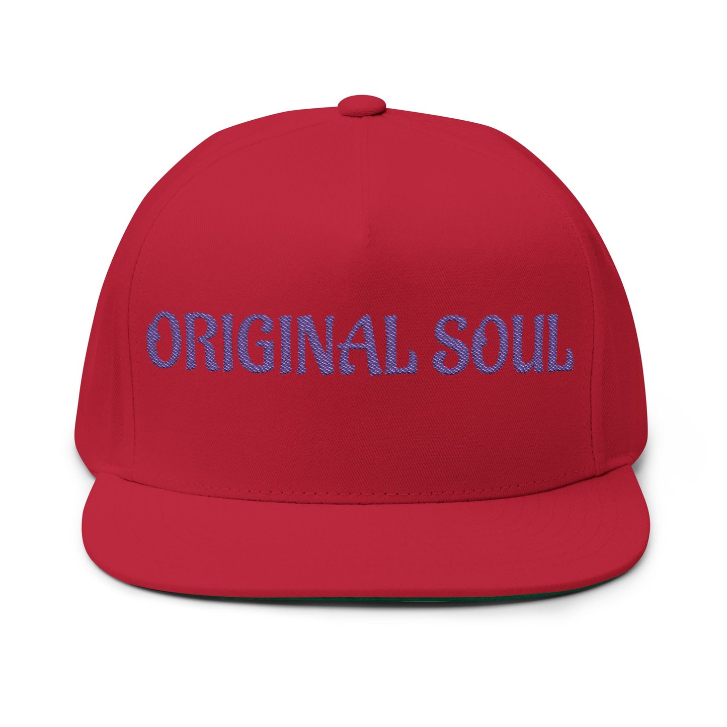 Original Soul Embroidered Flat Bill Cap