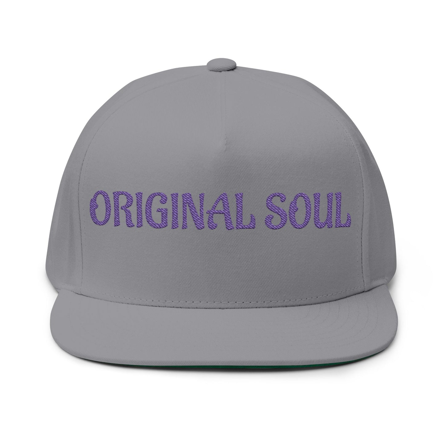 Original Soul Embroidered Flat Bill Cap