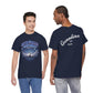 Hydrate Hip Hop Tee — 'Hydrate HipHop' Night Sky Graphic T-Shirt (Guardian of Light on Back)