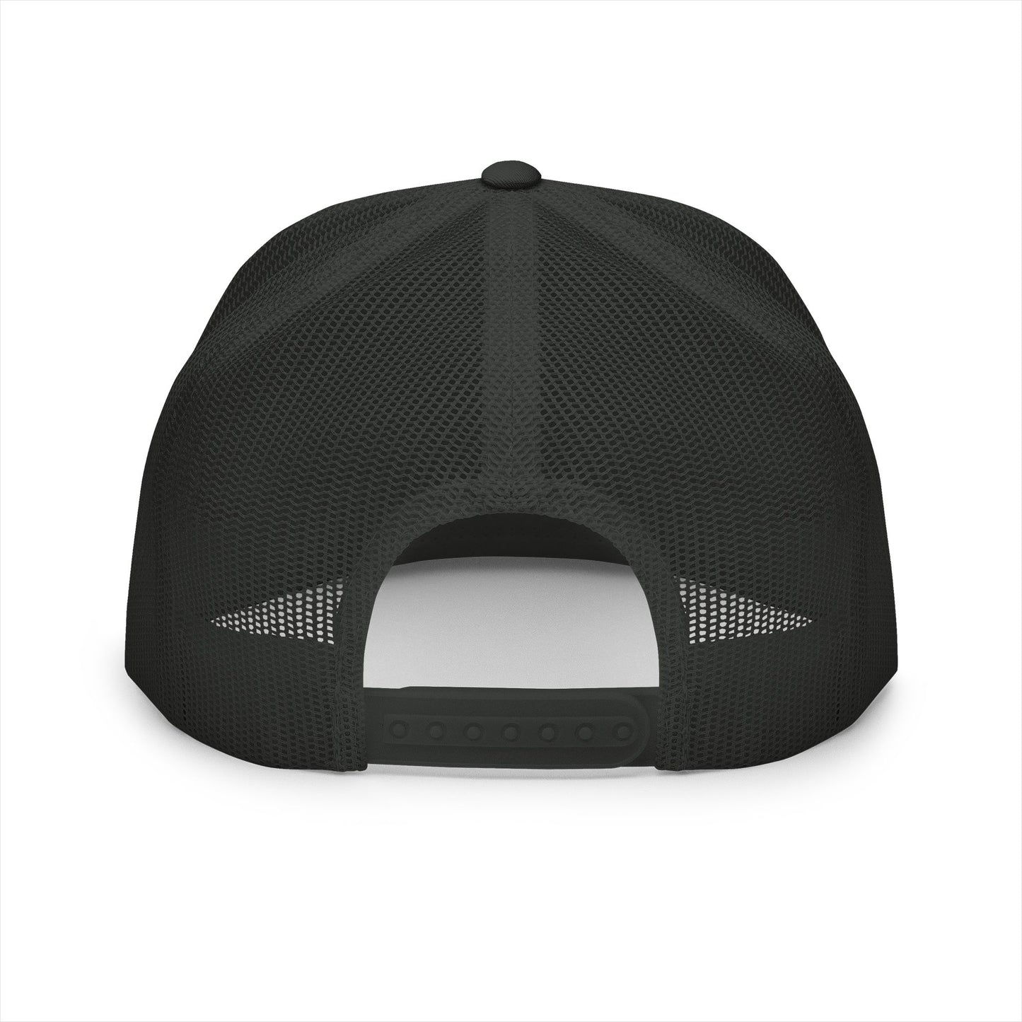 Original Soul Trucker Cap — Embroidered Purple Script Mesh Snapback