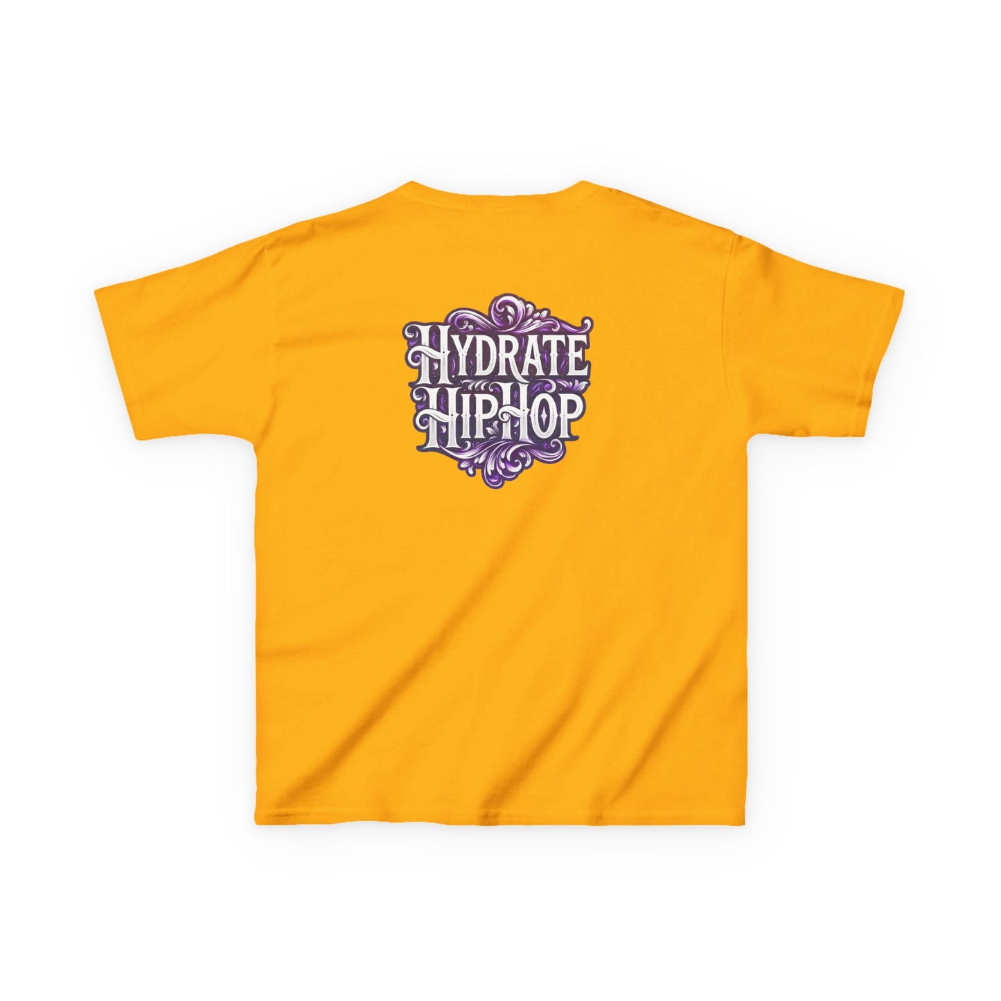 Kids Tee — "Original Soul" Front, "Hydrate Hip-Hop" Back Artistic Graphic