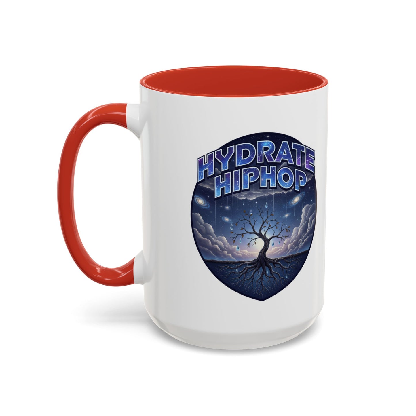 Hydrate HipHop Coffee Mug — Cosmic Tree Accent Mug (11/15oz)