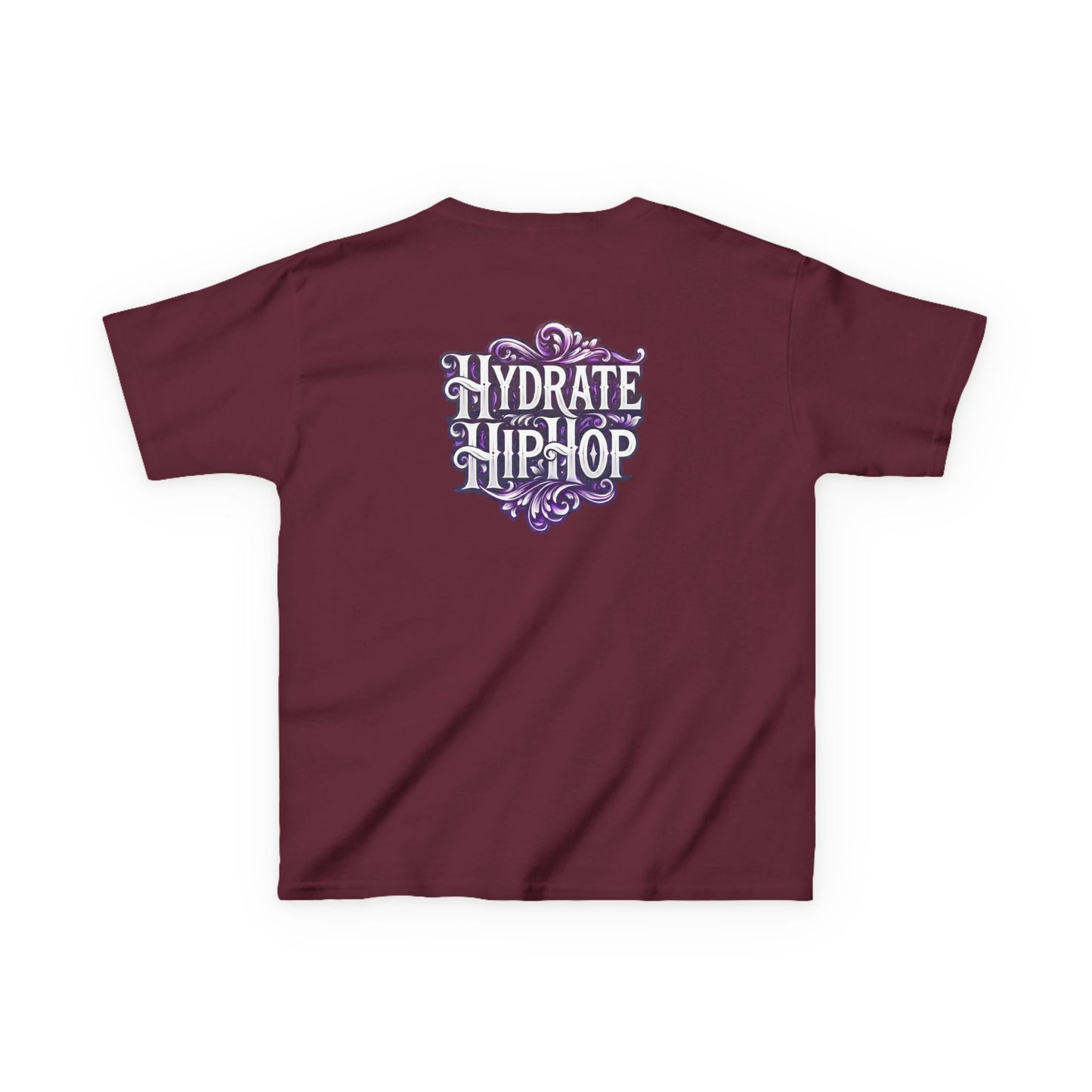 Kids Tee — "Original Soul" Front, "Hydrate Hip-Hop" Back Artistic Graphic