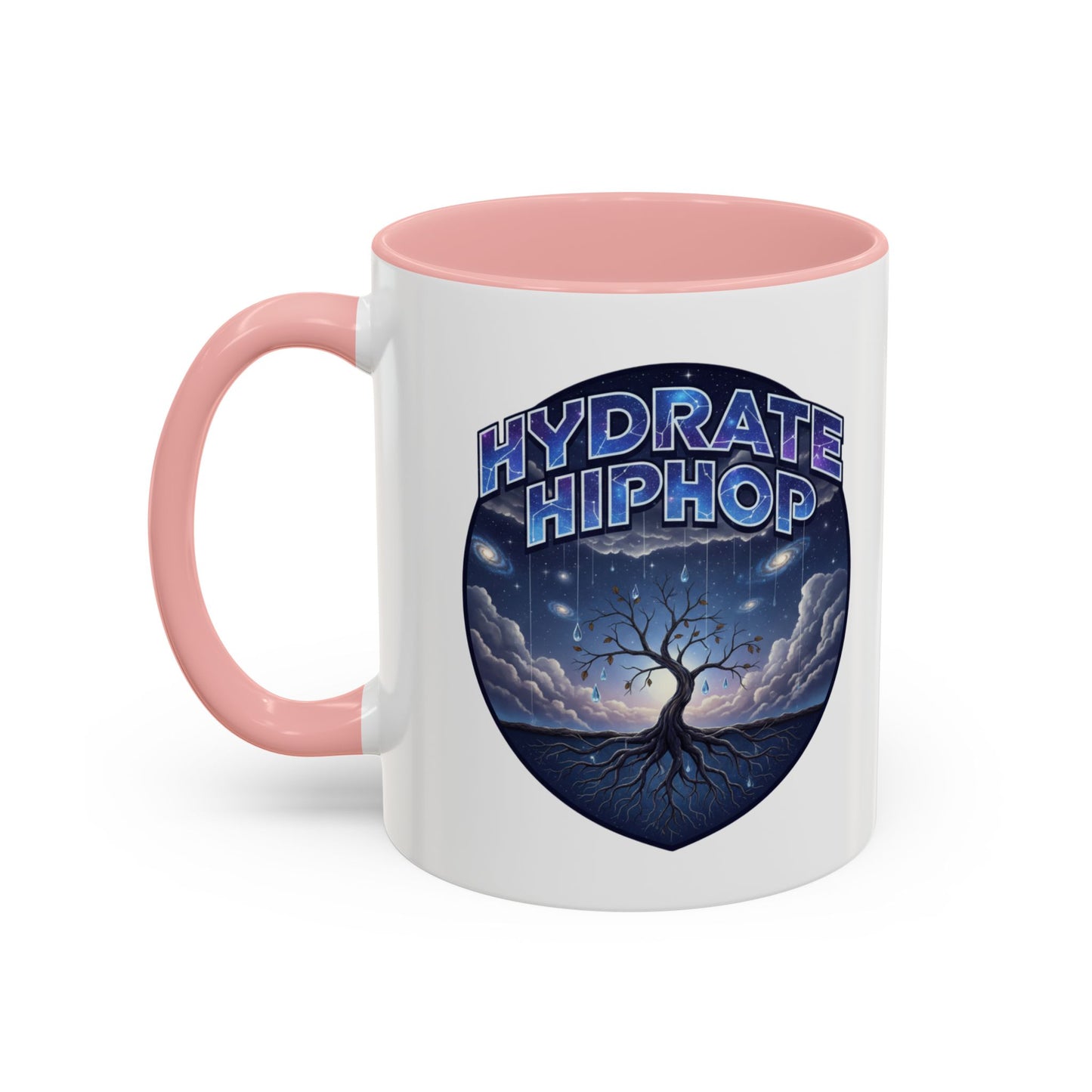 Hydrate HipHop Coffee Mug — Cosmic Tree Accent Mug (11/15oz)