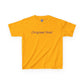 Kids Tee — "Original Soul" Front, "Hydrate Hip-Hop" Back Artistic Graphic