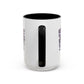 Hydrate Hip Hop Accent Coffee Mug — Purple Typography Tea & Coffee Cup (11/15oz)