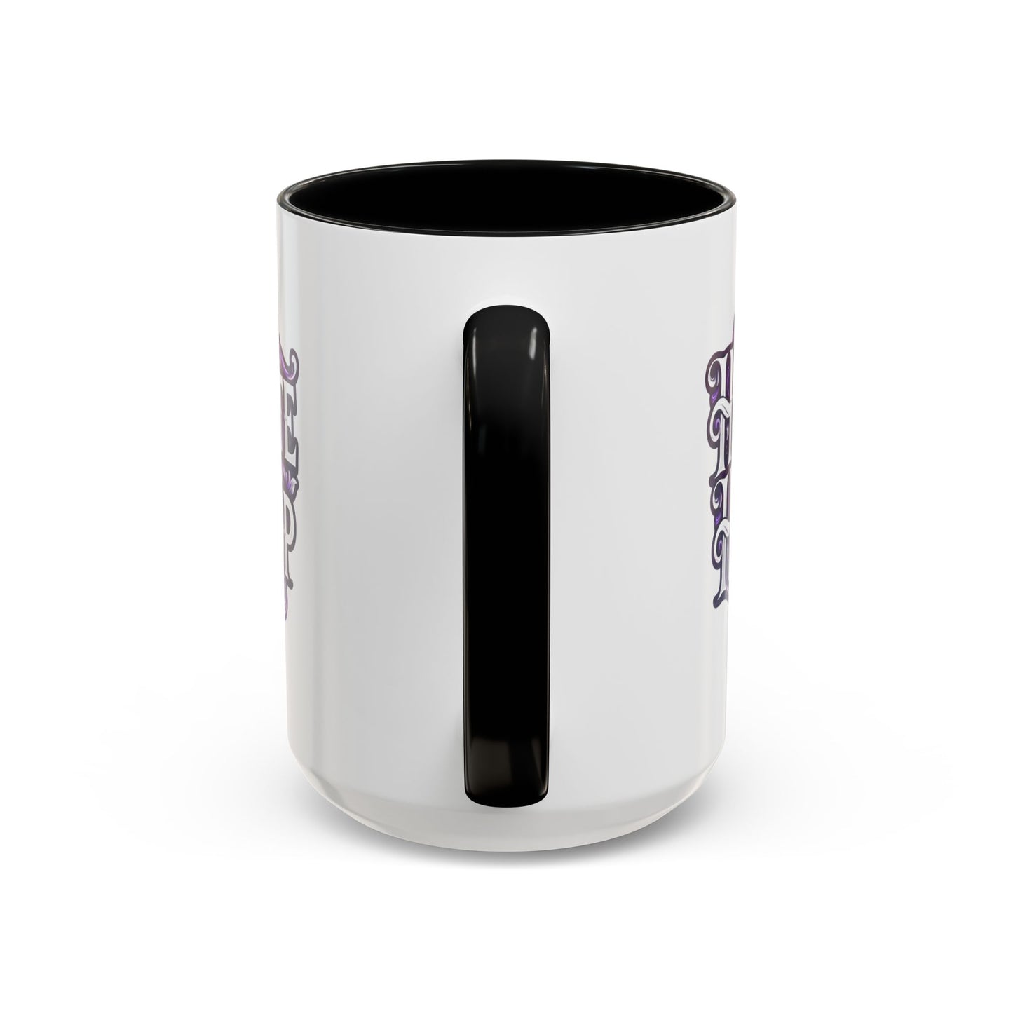 Hydrate Hip Hop Accent Coffee Mug — Purple Typography Tea & Coffee Cup (11/15oz)