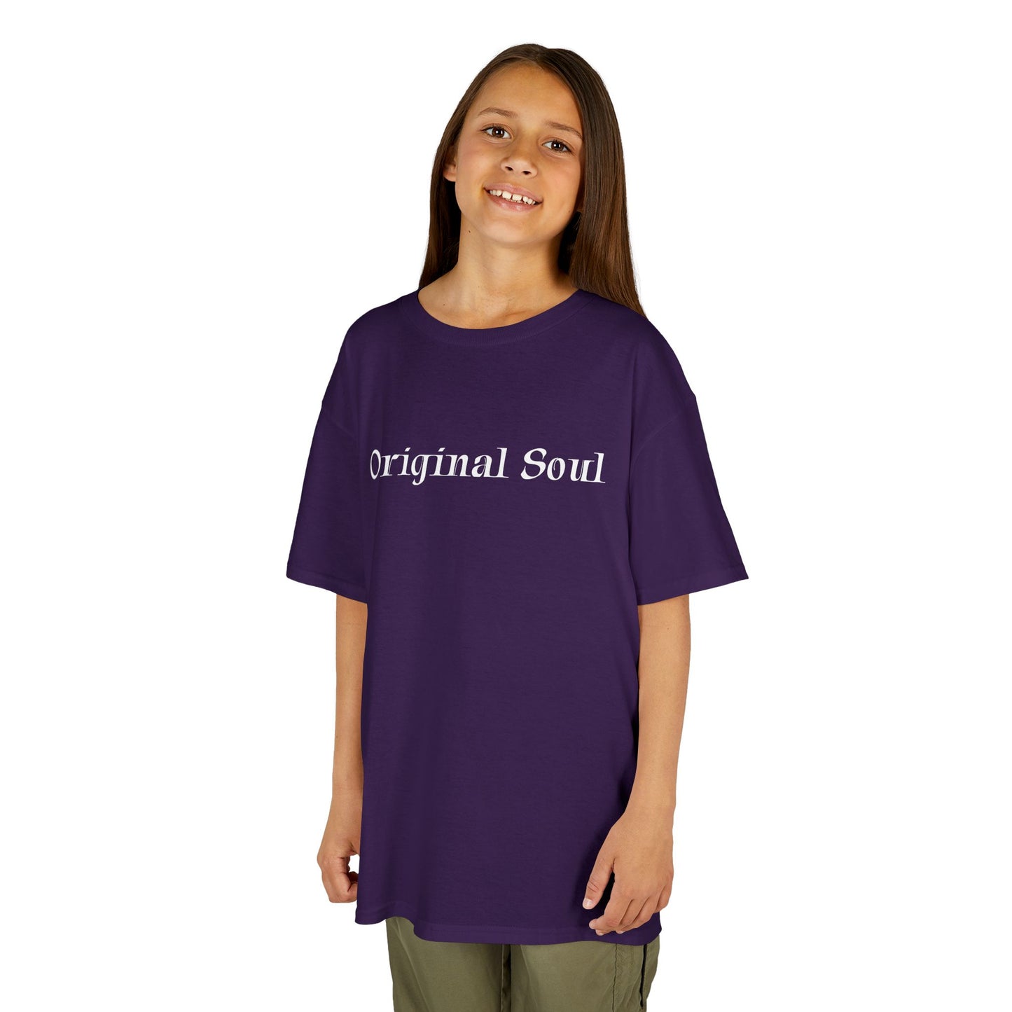 Kids Tee — "Original Soul" Front, "Hydrate Hip-Hop" Back Artistic Graphic