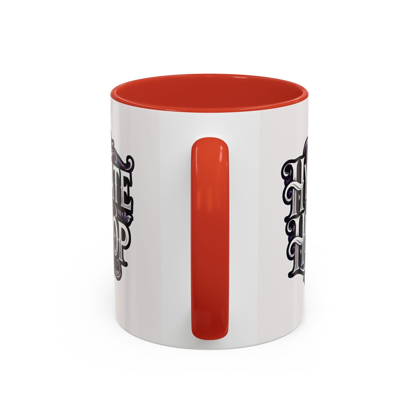 Hydrate Hip Hop Accent Coffee Mug – Retro Script Beverage Cup (11/15oz)