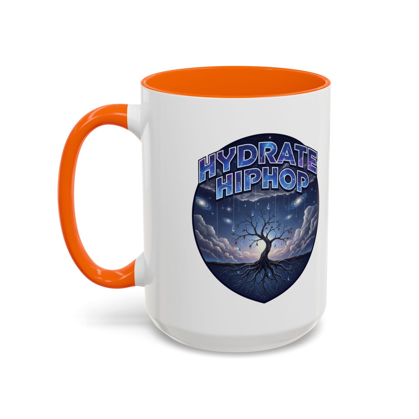 Hydrate HipHop Coffee Mug — Cosmic Tree Accent Mug (11/15oz)
