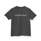 Kids Tee — "Original Soul" Front, "Hydrate Hip-Hop" Back Artistic Graphic