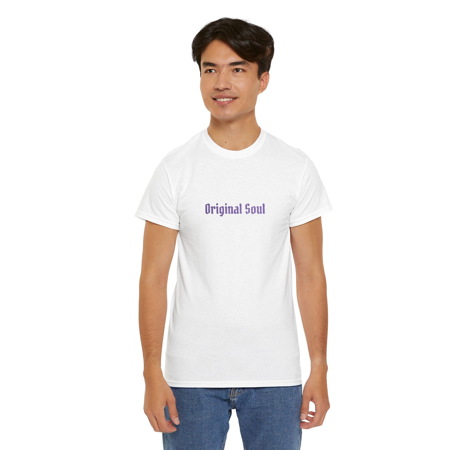 Original Soul T‑Shirt — Minimalist Vintage Script Tee