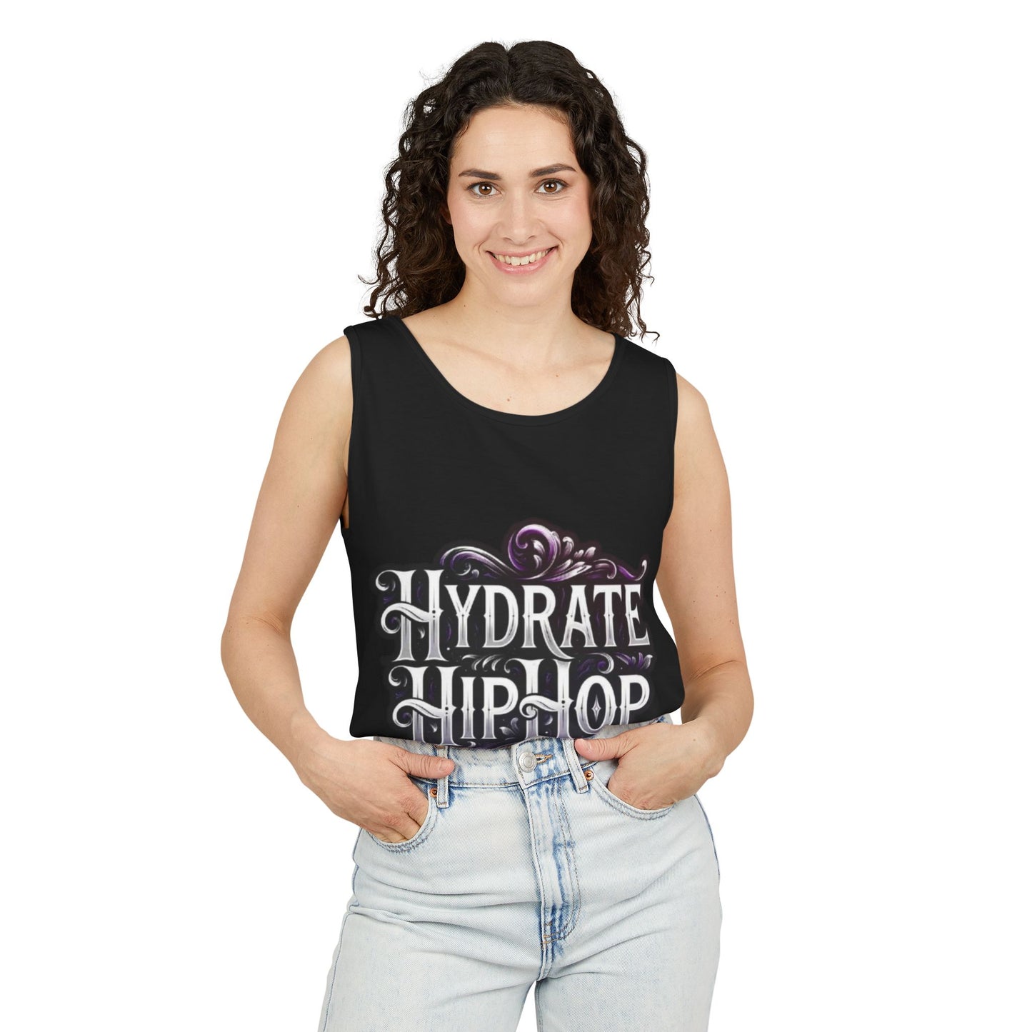 Hydrate Hip Hop Tank Top – Vintage Script Fitness & Streetwear Tee