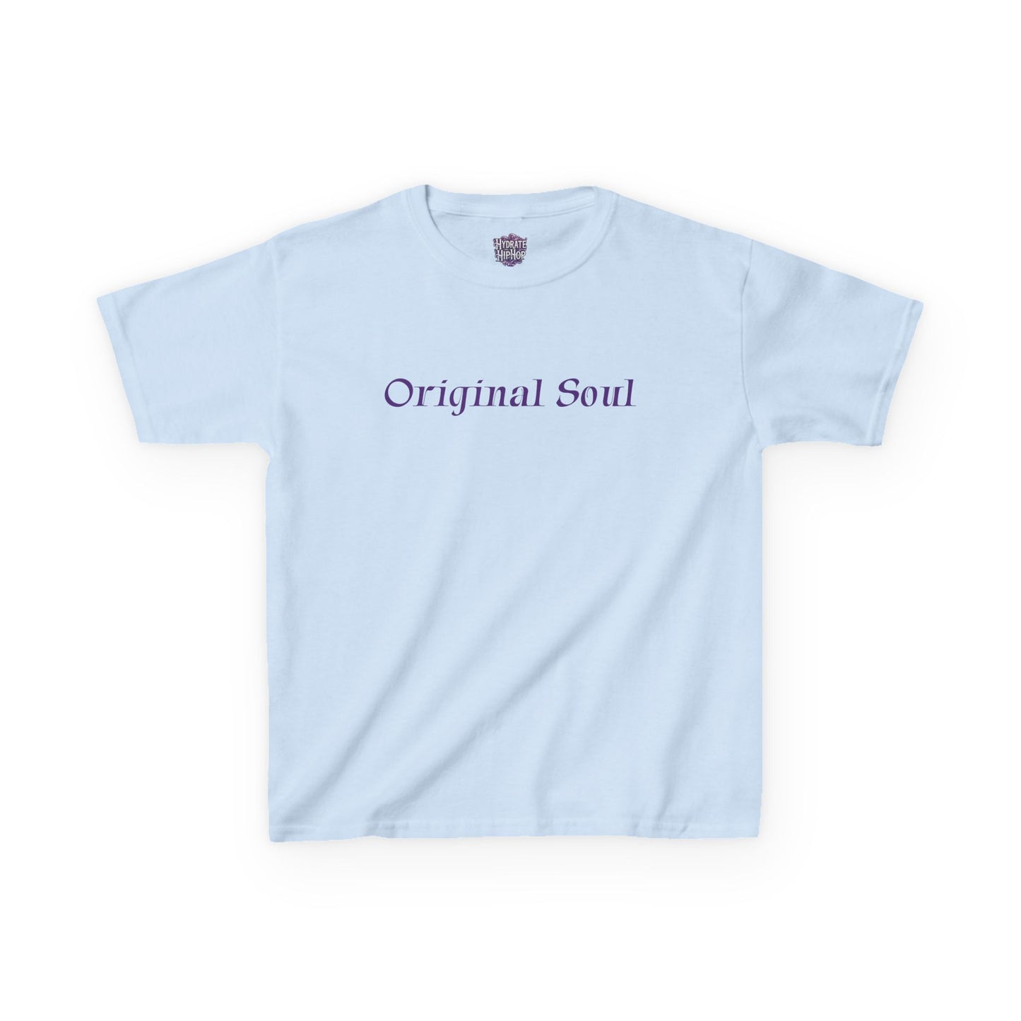 Kids Tee — "Original Soul" Front, "Hydrate Hip-Hop" Back Artistic Graphic