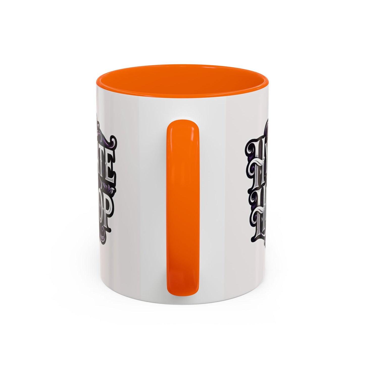 Hydrate Hip Hop Accent Coffee Mug – Retro Script Beverage Cup (11/15oz)