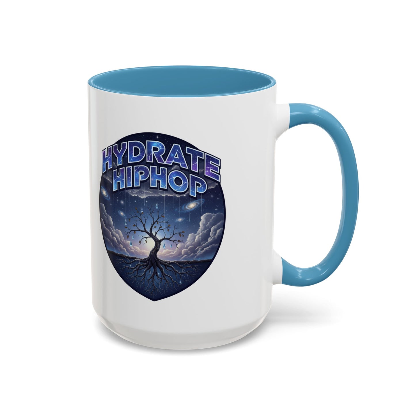 Hydrate HipHop Coffee Mug — Cosmic Tree Accent Mug (11/15oz)