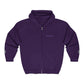 Original Soul Zip Hoodie — Minimal Embroidered Full-Zip Sweatshirt