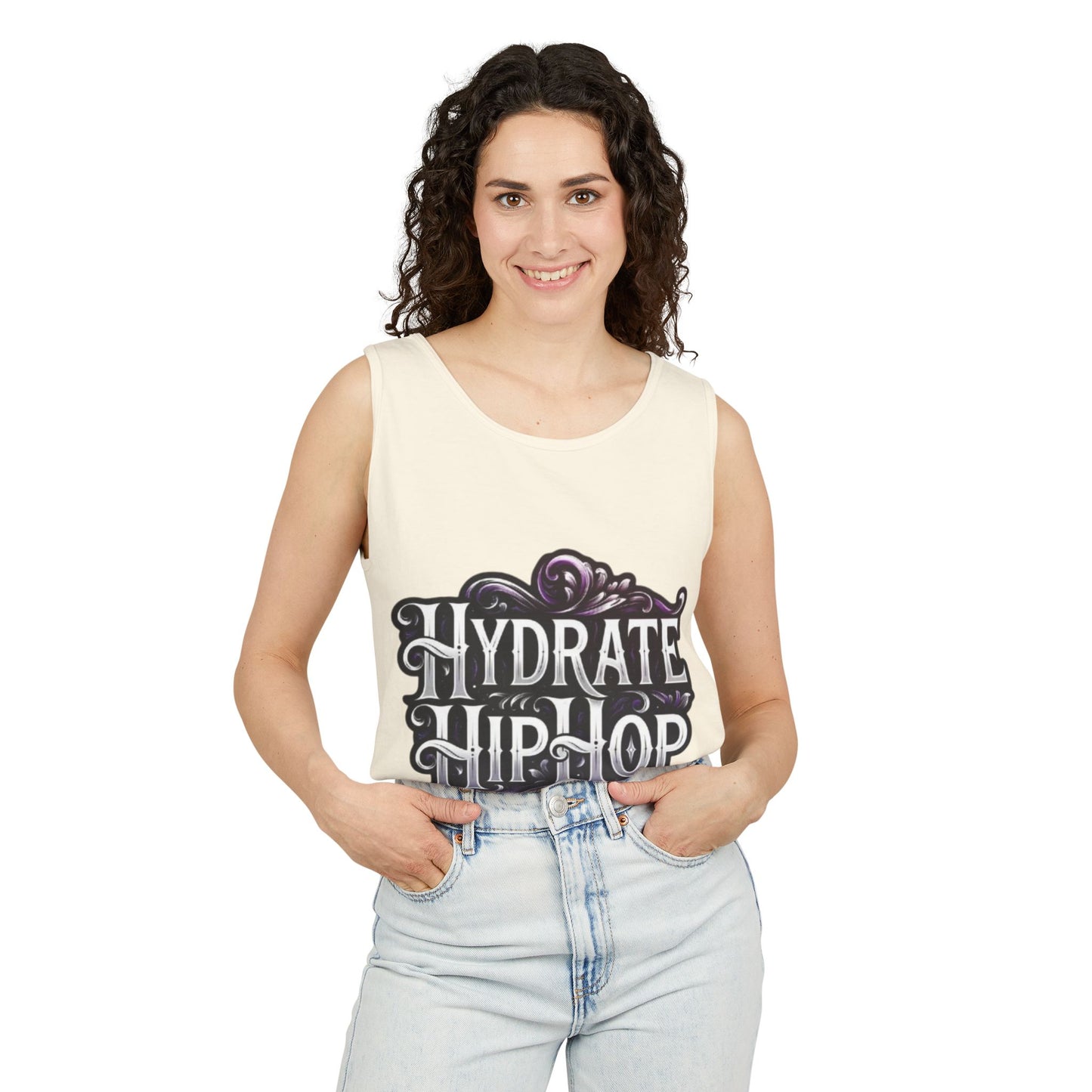 Hydrate Hip Hop Tank Top – Vintage Script Fitness & Streetwear Tee