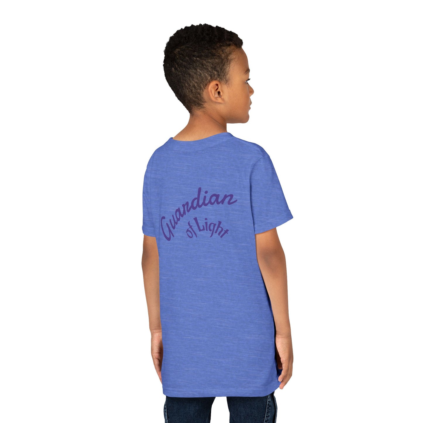 Youth Tee — Guardian of Light Fantasy Sword Graphic