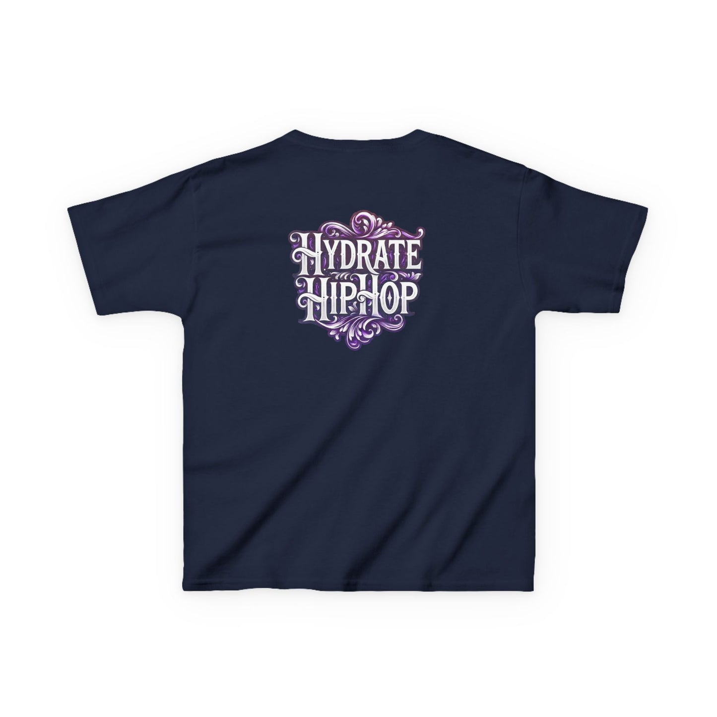 Kids Tee — "Original Soul" Front, "Hydrate Hip-Hop" Back Artistic Graphic