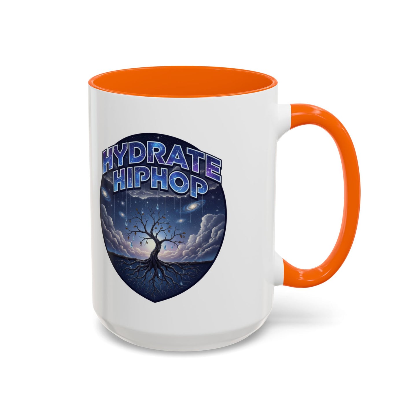 Hydrate HipHop Coffee Mug — Cosmic Tree Accent Mug (11/15oz)