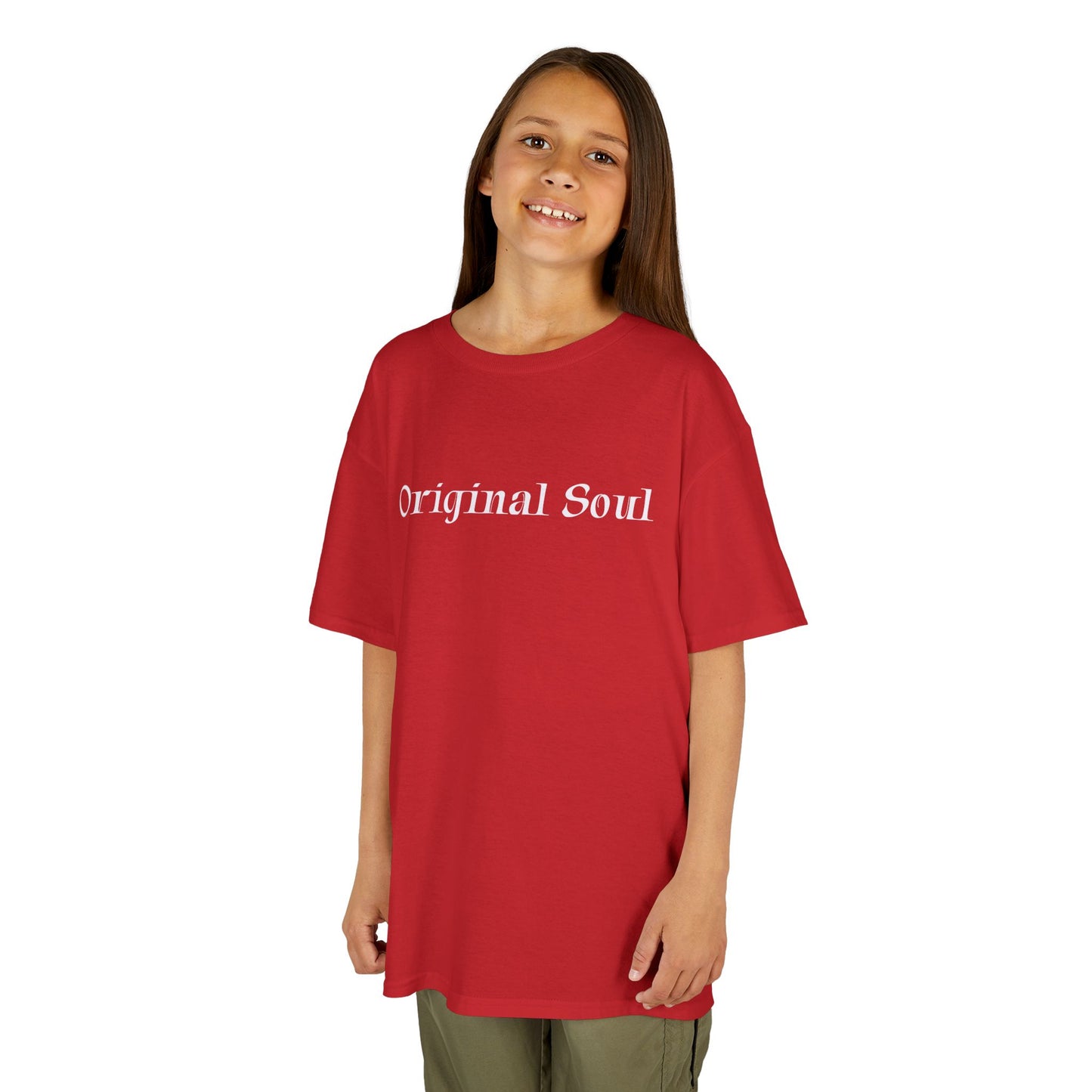 Kids Tee — "Original Soul" Front, "Hydrate Hip-Hop" Back Artistic Graphic