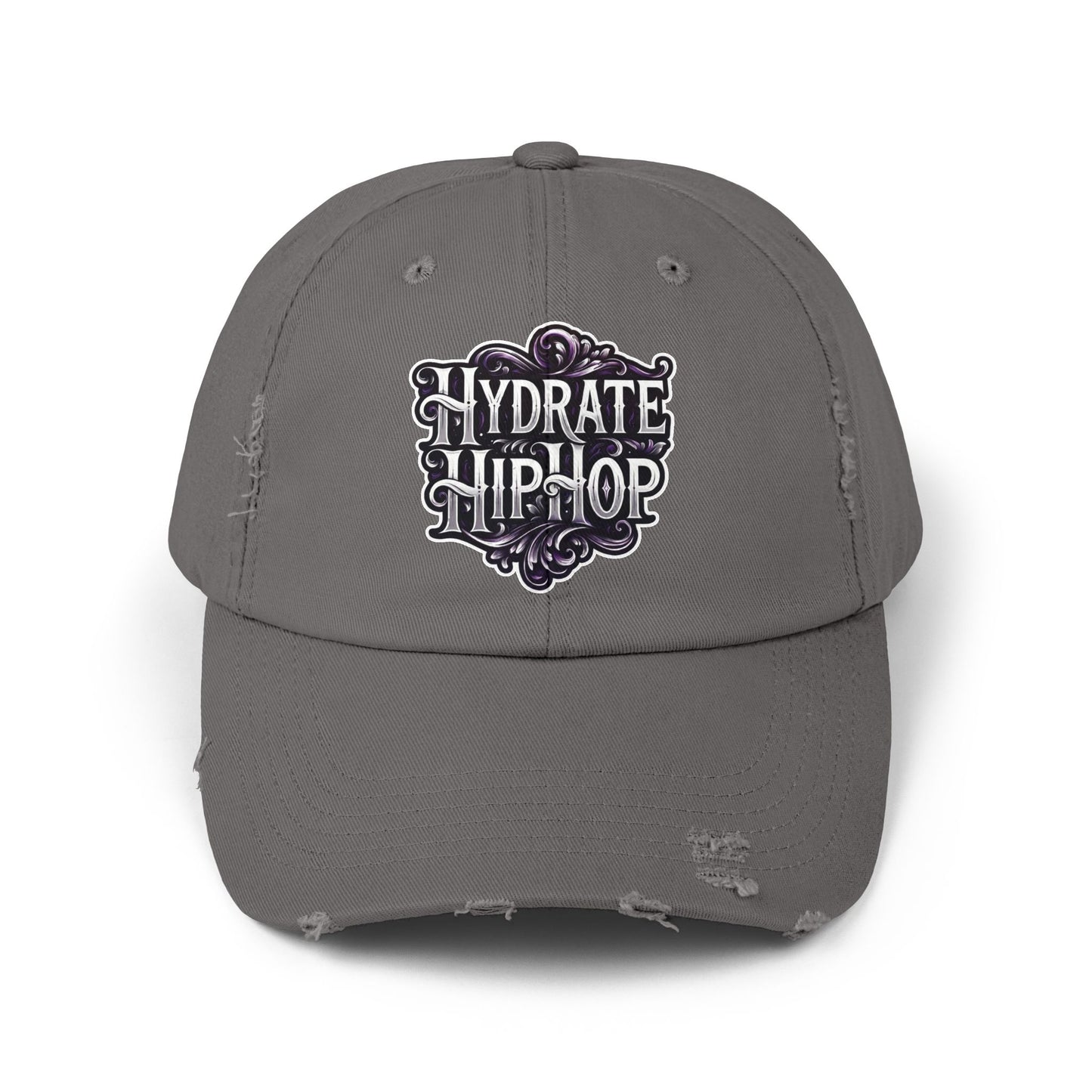 Hydrate Hip Hop Distressed Cap
