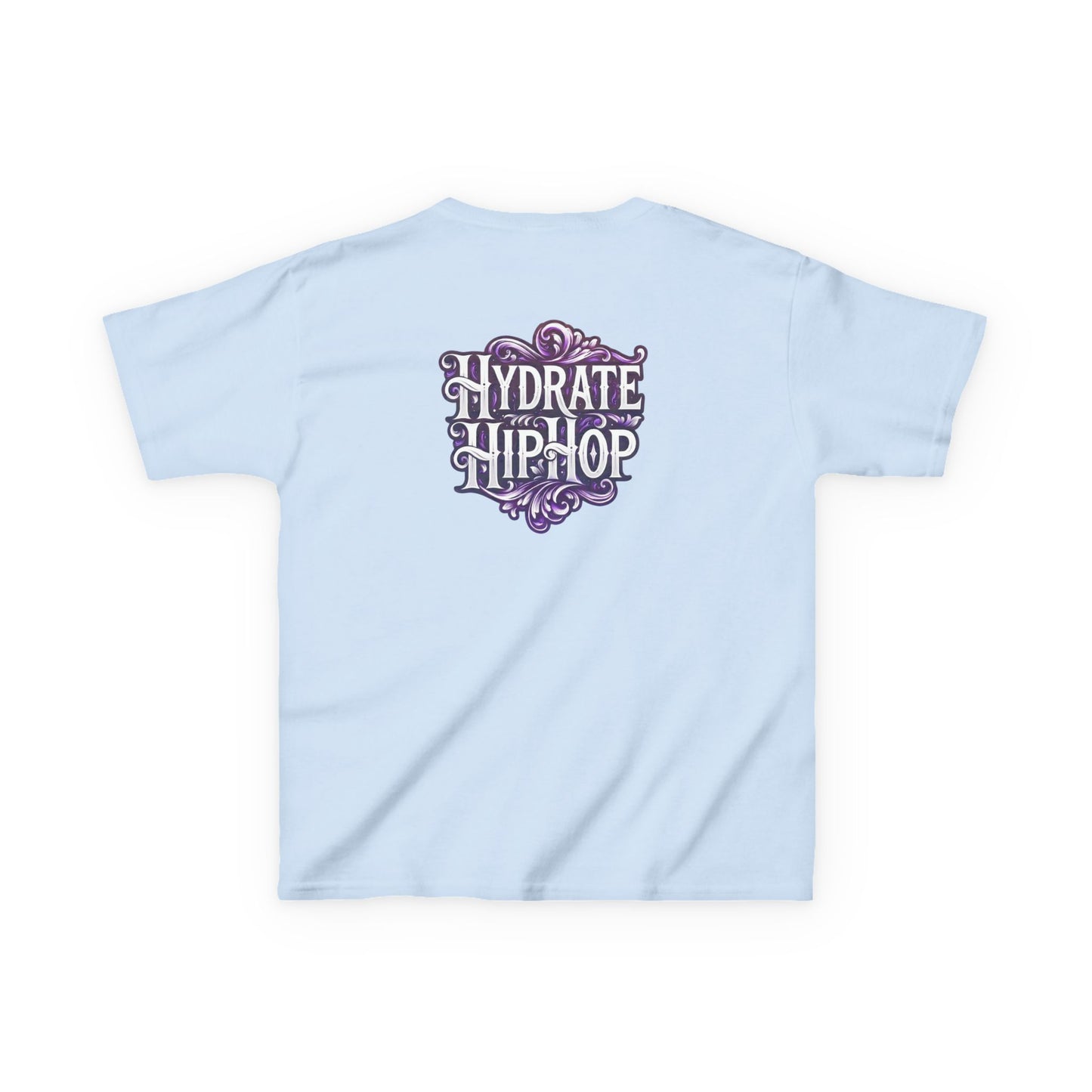 Kids Tee — "Original Soul" Front, "Hydrate Hip-Hop" Back Artistic Graphic